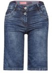 Mittelblaue Jeans Shorts