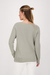 Pullover, frosty green
