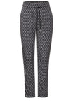 Casual Fit Hose mit Print