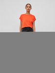 VIELLETTE S/S SATIN TOP - NOOS