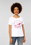 T-Shirt mit Frontprint