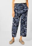 Casual Fit Hose mit Print