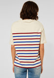 Sweatshirt mit Streifenprint