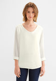 Chiffon Materialmix Shirt