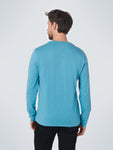 T-Shirt Long Sleeve Crewneck Slub