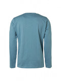 T-Shirt Long Sleeve Crewneck Slub