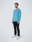 T-Shirt Long Sleeve Crewneck Slub