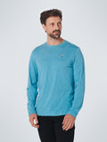 T-Shirt Long Sleeve Crewneck Slub