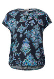 Ornament Print Bluse