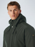 Jacket Mid Long Fit Hooded Softshell Stretch