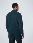 Pullover Half Zipper 2 Coloured Melange