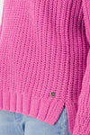 Pullover, deep pink