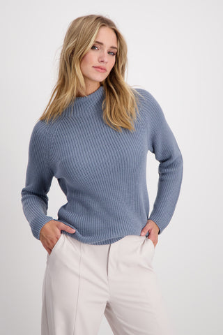 Pullover, smokey blue