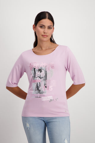 Sweatshirt, lavender rose