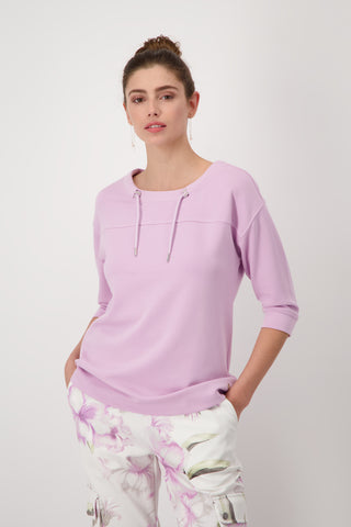Sweatshirt, lavender rose