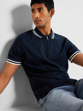 SLHSLIM-TOULOUSE DETAIL SS POLO NOOS