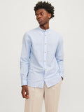 JJESUMMER BAND LINEN BLEND SHIRT LS SN