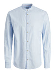 JJESUMMER BAND LINEN BLEND SHIRT LS SN