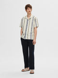 SLHRELAXNEW-LINEN SHIRT SS RESORT