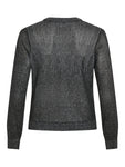 VIVIAN O-NECK L/S GLITTER KNIT TOP