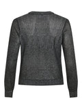 VIVIAN O-NECK L/S GLITTER KNIT TOP