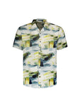 Shirt Short Sleeve Resort Collar Allover Printed