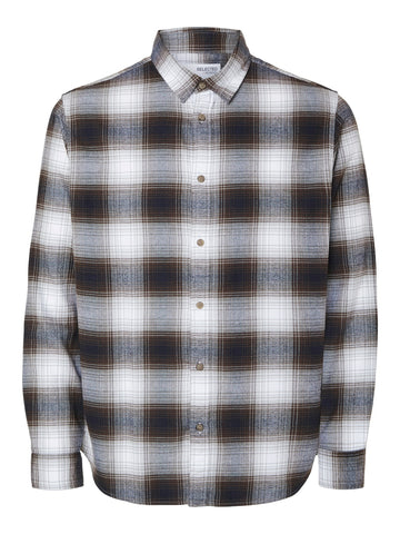 SLHSLIMOWEN-FLANNEL SHIRT LS NOOS