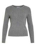 VICOMFY O-NECK L/S KNIT TOP- NOOS