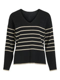 VIOSTRIA V-NECK L/S REV TOP-NOOS