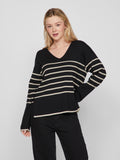 VIOSTRIA V-NECK L/S REV TOP-NOOS