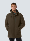 Jacket Medium Long Fit Hooded Softshell Stretch