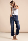 Jeans mit Straight Legs