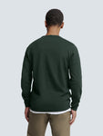 Pullover Crewneck 2 Coloured Melange