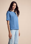 T-Shirt im Silk-Look