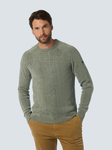 Pullover Crewneck 2 Coloured Chenille