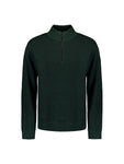 Pullover Half Zipper 2 Coloured Melange