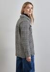 Karierte Bouclé Jacke