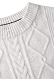 Pullover mit Strickmuster