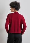 Kurzer Turtleneck-Sweater